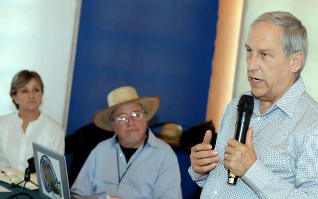 Cárdenas Sánchez acudió al Museo del Agua ubicado en Tehuacán, para presentar su propuesta de mejora. Foto: Enfoque