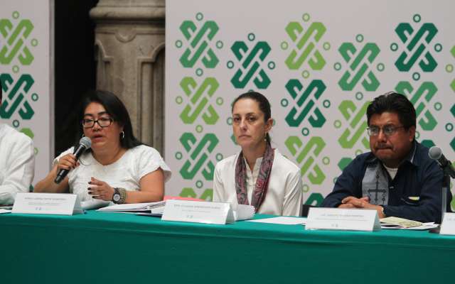 La mandataria capitalina reiteró que la pasada administración abandonó al gremio policial. Notimex