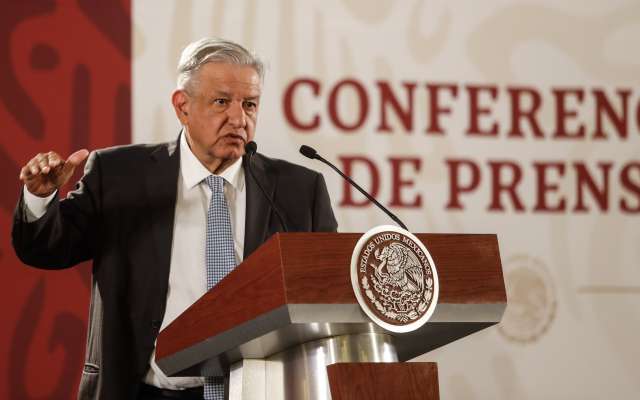 Queremos mantener una relación amistosa con Estados Unidos, aseguró el mandatario mexicano. Foto: Notimex