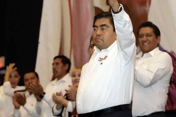 Miguel Barbosa, candidato a la gubernatura de Puebla
Foto:Cuartoscuro