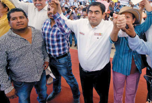 En su discurso, calificó de positiva la activación de la Alerta de Género en el estado.FOTO: ESPECIAL