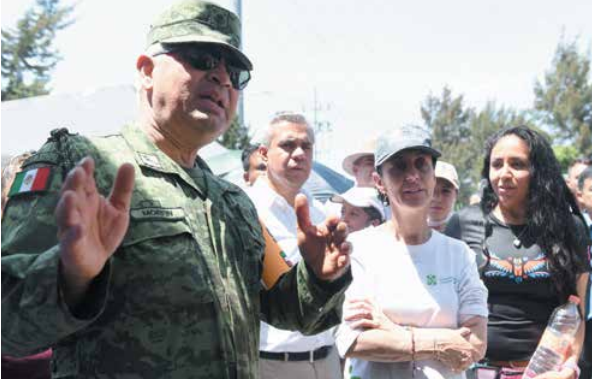 La Guardia Nacional comenzó a dar recorridos en los límites de la CDMX y el Edomex. FOTO: VÍCTOR GAHBLER