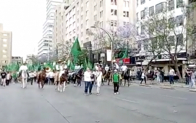 Ofrecen alternativas viales por la movilización.
Foto: @OVIALCDMX