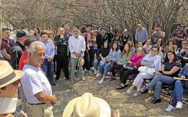 APOYO. El jueves invitarán a los representantes del Congreso para que no aprueben modificaciones al uso de suelo. Foto: Especial