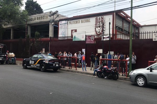 El plantel se encuentra en avenida de Las Granjas, en la alcaldía Azcapotzalco. Foto: IPN