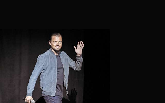 Leonardo DiCaprio, a cast member in the upcoming film