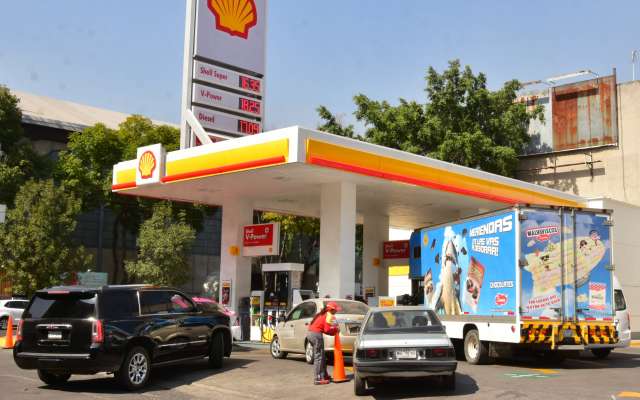 Aspectos de gasolineras Shell México FOTO:CUARTOSCURO