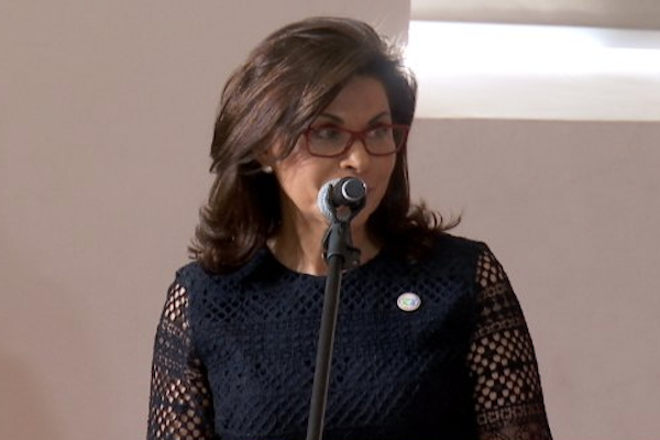 La exfuncionaria fue acusada de peculado durante una audiencia en contra del extitular de Radio y TV. Foto: Especial