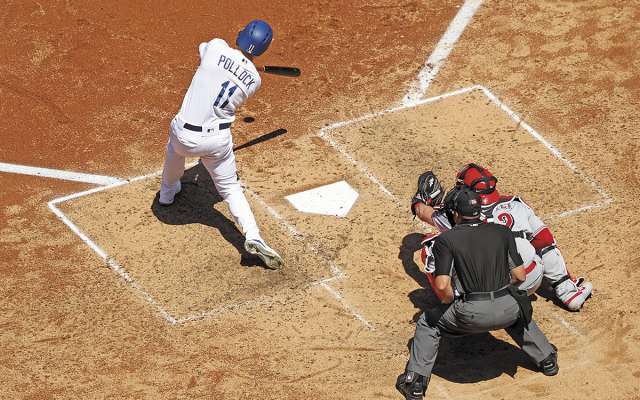 Pollock mantuvo
viva la racha de los Dodgers. FOTO: ESPECIAL
