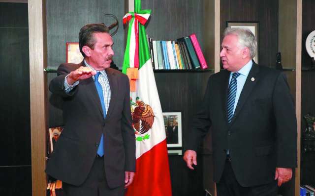 Torruco presidió la ceremonia de
toma de cargo.FOTO:ESPECIAL