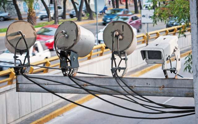 OJO VISOR. Se informó que se reubicaron 138 cámaras y 80 radares de velocidad. CUARTOSCURO
