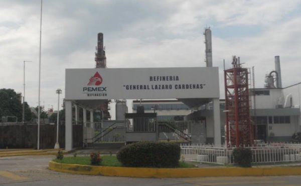 La capacidad de la
refinería está
por debajo
del promedio. FOTO: ESPECIAL