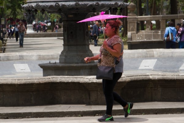 El día de ayer, la Secretaría de Gestión Integral de Riesgos y Protección Civil, también activó la Alerta Amarilla por altas temperaturas. Foto: Cuarto Oscuro