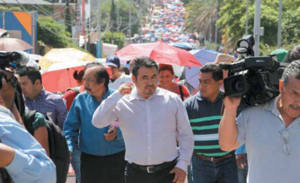 INCONFORMES. La CNTE es el principal opositor a que se haga examen para otorgar las plazas. Foto: Cuartoscuro