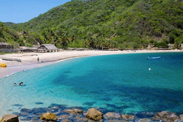 Las playas se encuentran a una corta distancia unas de las otras. Foto: Sectur