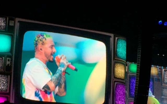 El intérprete hizo un homenaje a sus compañeros que se dedican a cantar reguetón como Daddy Yankee. Foto: Especial