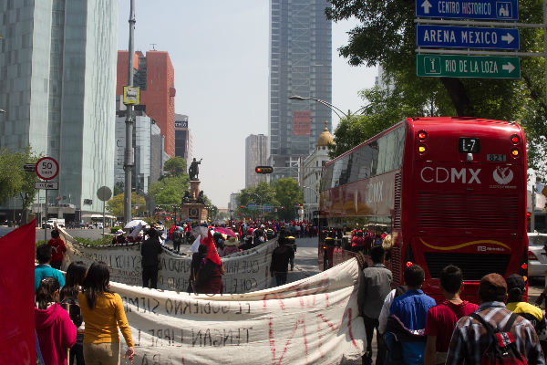 A las 16:00 horas se prevé la presencia de inconformes en Calle Génova, en la colonia Juárez.
Foto: Cuartoscuro
