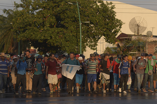 En su mayoría provienen de Honduras, El Salvador y Guatemala. FOTO: CUARTOSCURO