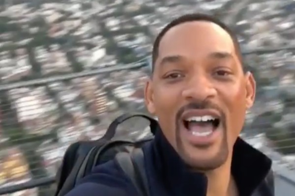 En el video, Will Smith muestra el paisaje de la Ciudad de México y pronuncia unas frases en español. Foto: Especial