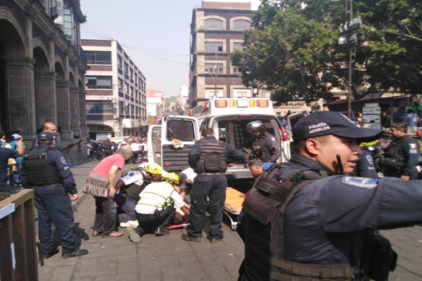 Se registró una balacera en el centro de Cuernavaca