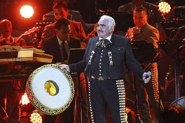 Vicente Fernández Jr. asegura que su padre es muy respetuoso.
Foto: Cuartoscuro