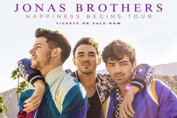 Los Jonas Brothers en concierto