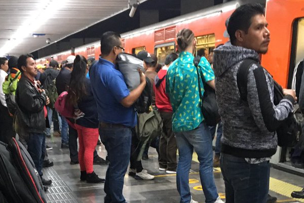 Usuarios del Metro