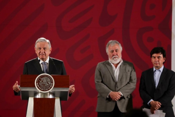 Conferencia matutina del presidente de México. Foto: Presidencia