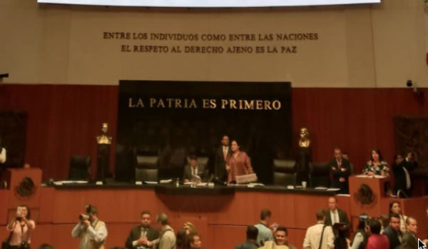 La aprobación no tuvo votos en contra. FOTO: ESPECIAL