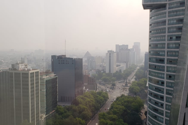 Iztapalapa y Cd. Nezahualcóyotl pasaron de tener muy mala calidad a mala calidad del aire. Foto: Especial