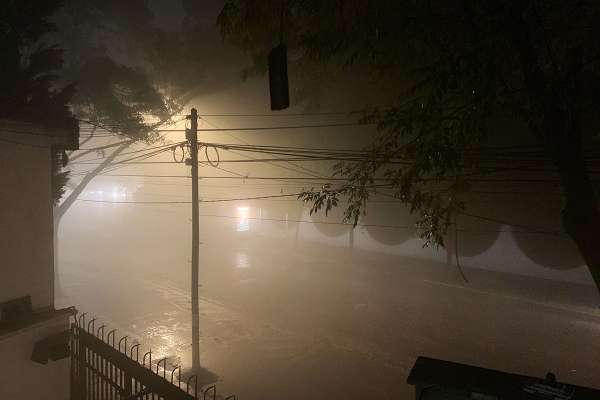 Las redes sociales celebraron que lloviera en la Ciudad de México.. Foto: Especial