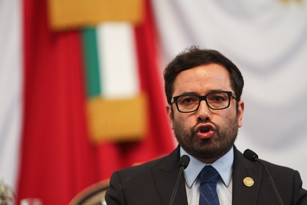 Romo habló del tema durante su comparecencia ante la Comisión de Hacienda y Crédito Público del Congreso de la Ciudad de México. Foto: Cuartoscuro