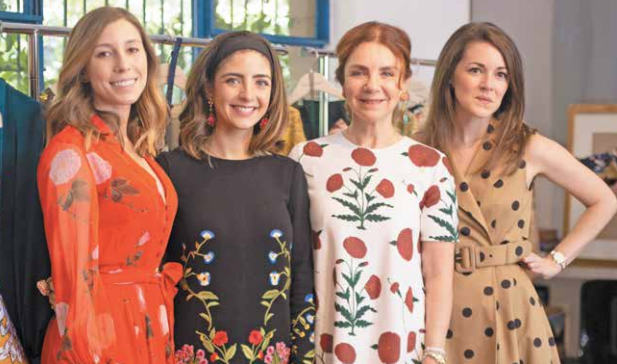 Alex Radike, Lisette García, Lisette Trepaud y Laura Holman. Foto: Yaz Rivera