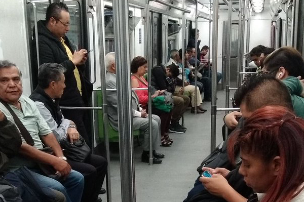 Usuarios del Metro