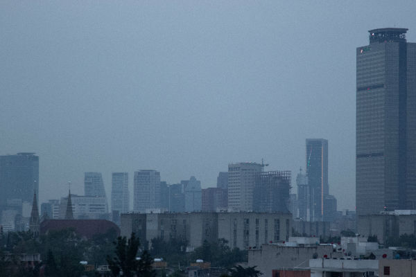 Por cuarto día consecutivo se mantiene la contingencia ambiental en el Valle de México.
Foto: Cuartoscuro