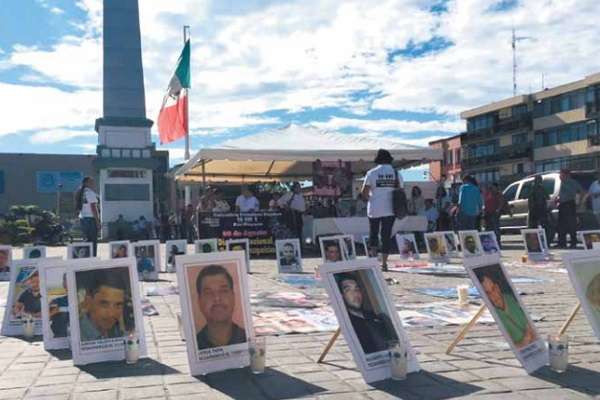 Los colectivos de madres comenzaron a
buscar a sus hijos en el año 2017. Foto: KARINA CANCINO