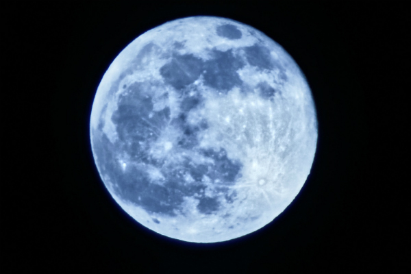 luna azul
