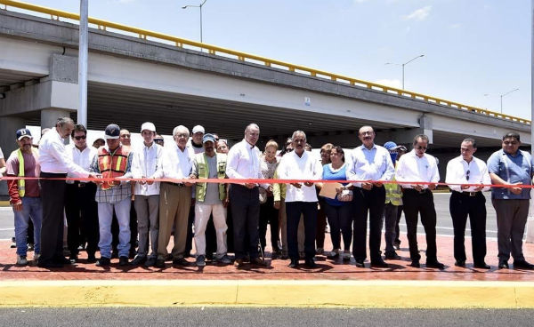 El gobernador Quirino Ordaz y el titular de la SCT, Javier Jiménez Espriú. Foto: Twitter