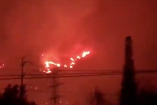 incendio forestal