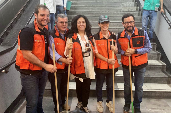 El objetivo es compensar
las zonas de la ciudad que no tienen áreas
verdes