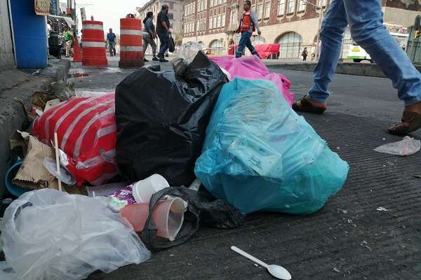 En la Ciudad de México se generan 12,816 toneladas de residuos sólidos. Foto: Cuartoscuro