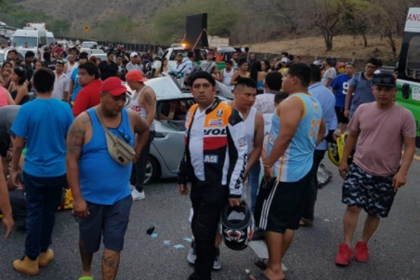 choque autopista del sol