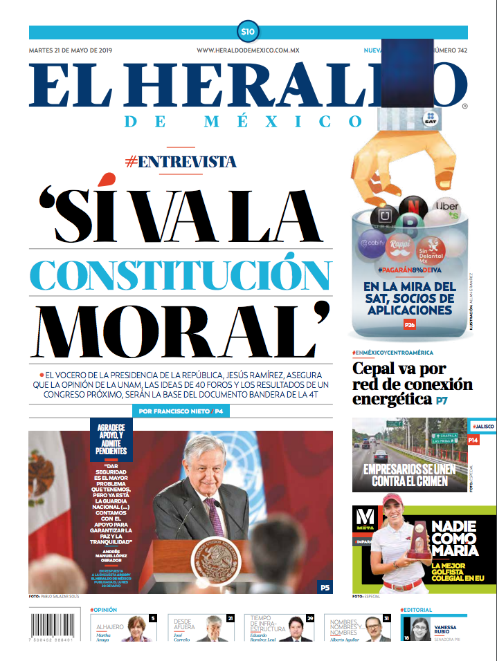 Martes 21 de mayo de 2019