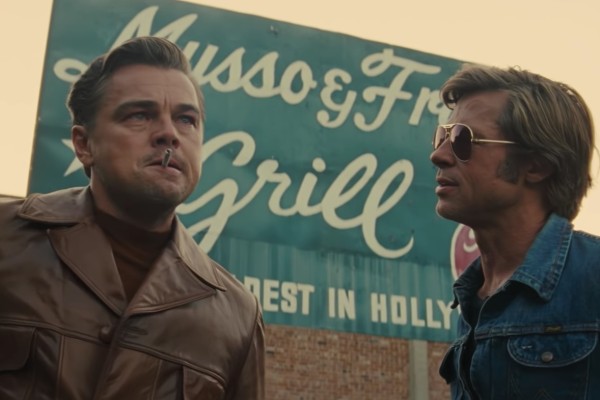 Leonardo DiCaprio y Brad Pitt en Once Upon a Time in Holywood