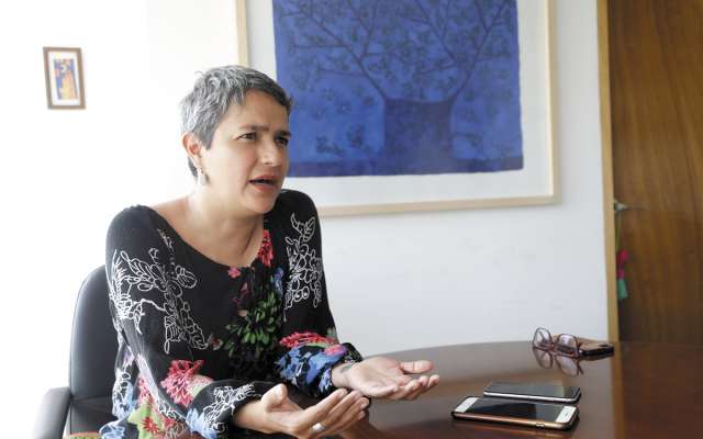 Karla Quintana
es la comisionada nacional
de Búsqueda de
Personas. POR NAYELI CRUZ