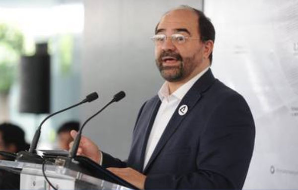 Álvarez Icaza, dio su punto de vista sobre las cuatro leyes complementarias de la Guardia Nacional. FOTO: ESPECIAL