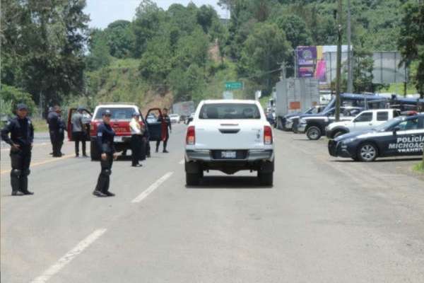la Secretaría de Seguridad Pública estatal informó que luego de la balacera, se instaló un operativo de de búsqueda. FOTO: ESPECIAL