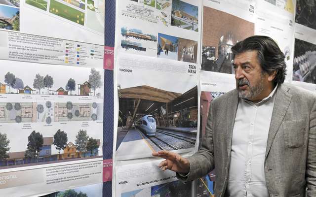 Rogelio Jiménez Pons, titular de Fonatur, dijo que hay interés de varios fondos de inversión por participar en el proyecto.FOTO: ESPECIAL