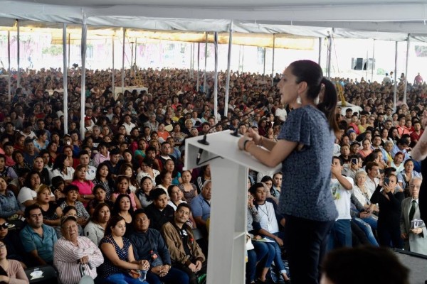 Sheinbaum destacó que su apuesta es poner el nivel académico de la Ciudad de México no sólo como el mejor del país, sino de América Latina. Foto: Twitter