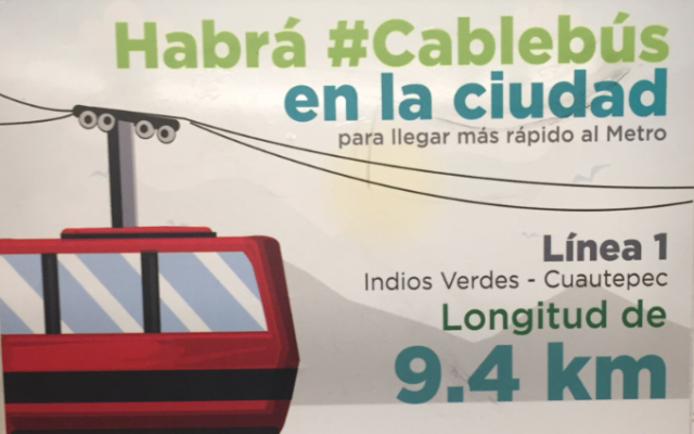 Cablebús en la GAM